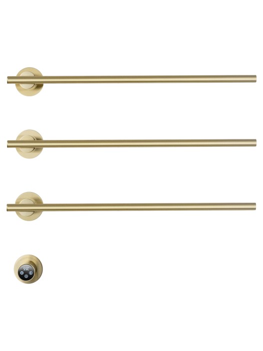 Полотенцесушитель электрический встраиваемый, Wonzon & Woghand Dortmund, WW-A363-BG цвет: золото