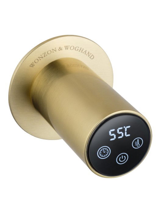 Полотенцесушитель электрический встраиваемый, Wonzon & Woghand Dortmund, WW-A363-BG цвет: золото