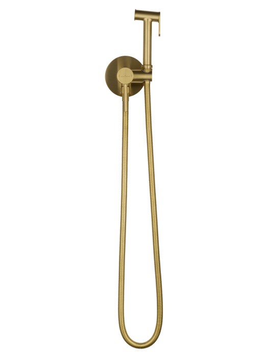 Смеситель с гигиеническим душем встраиваемый, Wonzon & Woghand Stick, WW-88829902-BG цвет: золото