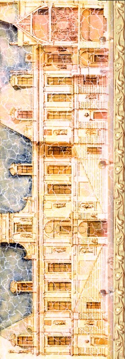 Бордюр беж. 7x20 прованс 1 40 GLOBAL TILE Grace арт. 11gc0058tgp