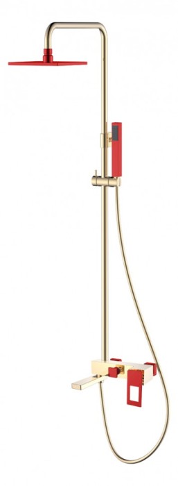 Стойка для душа GoldRed Q Boheme 148-GR
