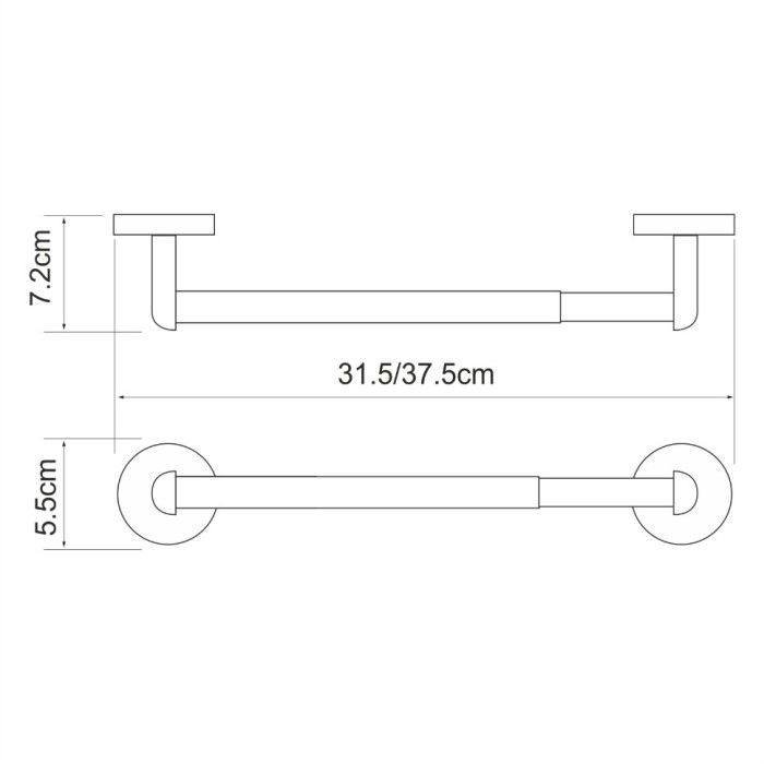 Держатель бумажных полотенец WasserKRAFT Rhein K-6200 арт. K-6291