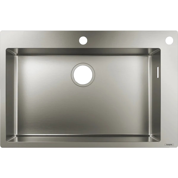 Раковина для кухни, врезная, Hansgrohe S71, нержавеющая сталь арт. 43308800
