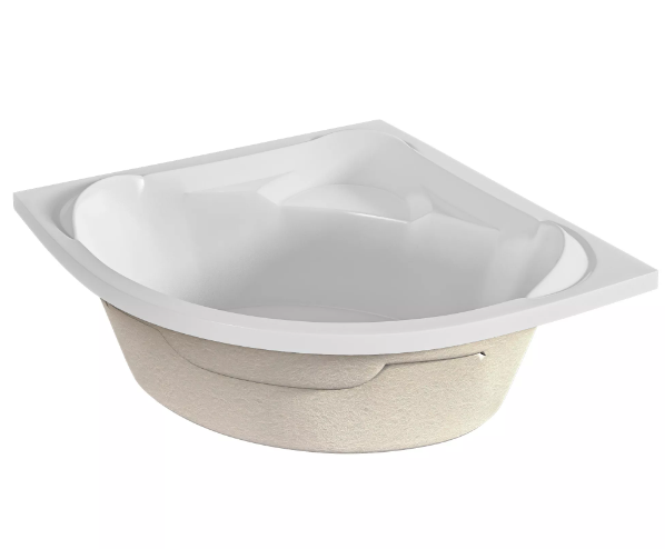 Ванна акриловая 1Marka Palermo 150x150, цвет белый арт. 01па1515