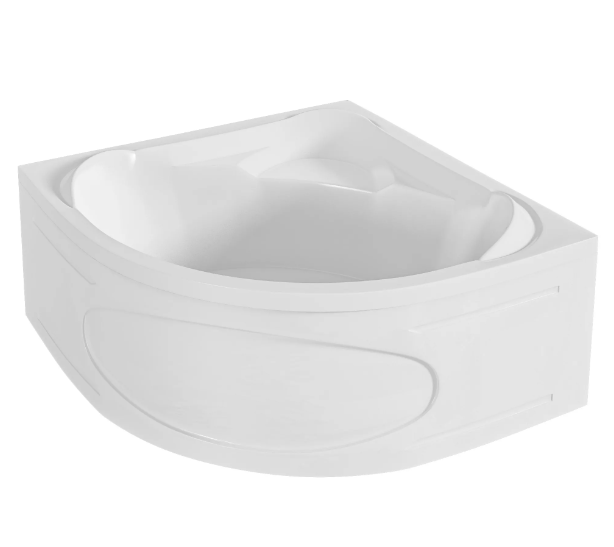 Ванна акриловая 1Marka Palermo 150x150, цвет белый арт. 01па1515