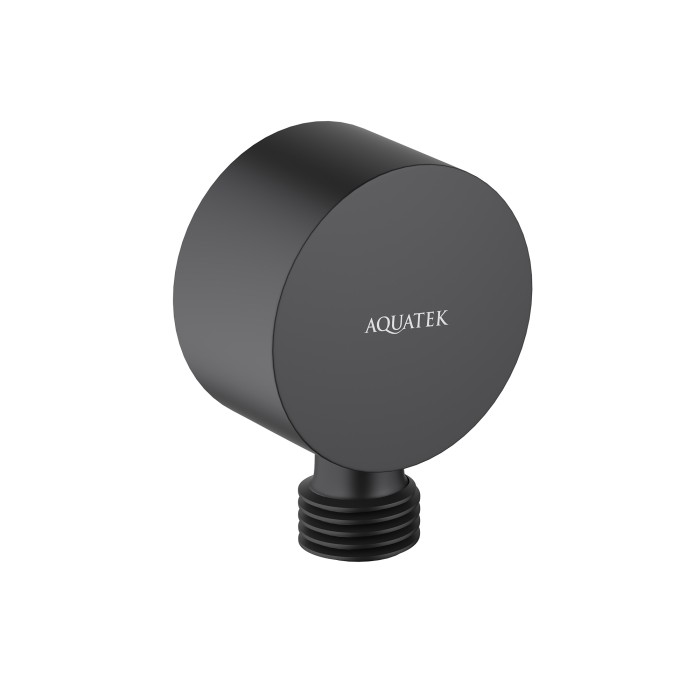 Шланговое подсоединение, Aquatek, черный арт. AQ2457MB
