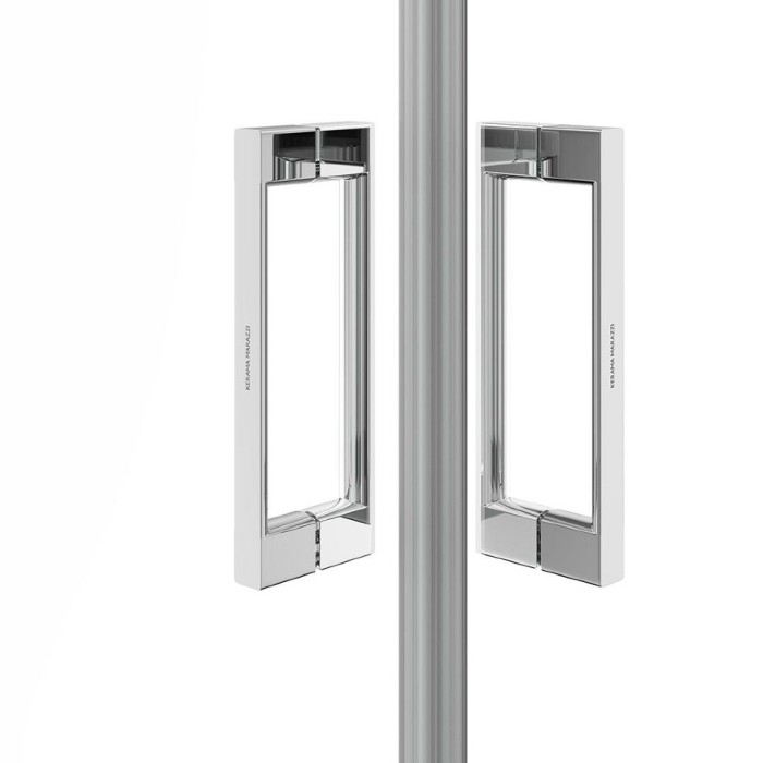 Душевой уголок раздвижной, квадратный, 90х90х195, Vetro Kerama Marazzi, хром - VE.90.SSD.CR