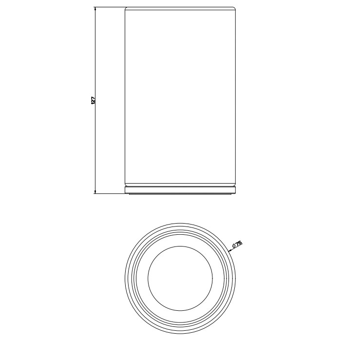 Стакан для зубных щеток настольный, Gessi Inciso, хром арт. 58532#031