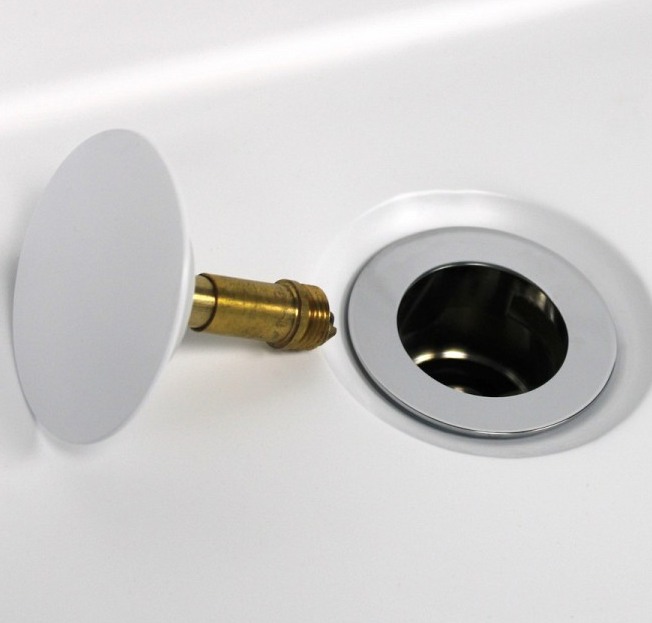 Ванна акриловая 170х75 отдельностоящая Lotis Petra белая