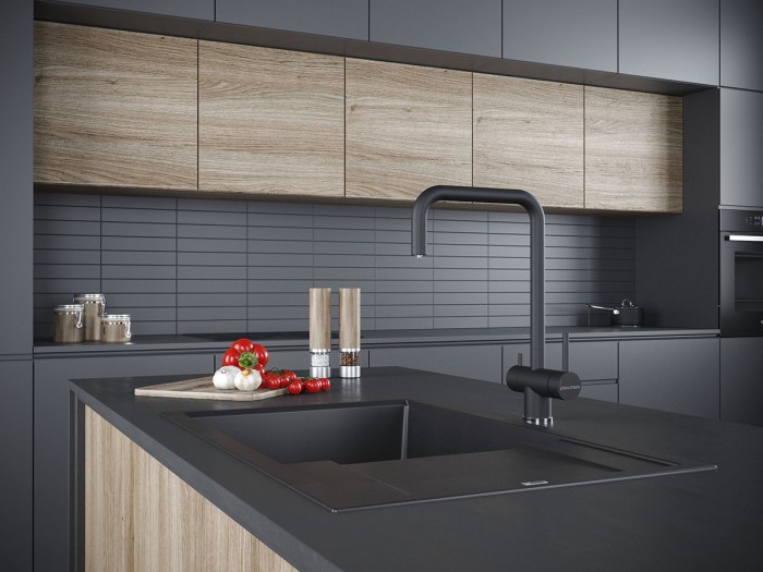 Смеситель для кухни  Paulmark WETTER, антрацит - We213030-401