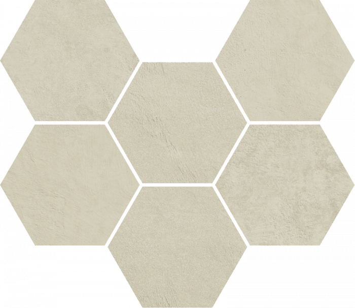Мозаика мун гексагон 25x29 Italon Терравива арт. 620110000107