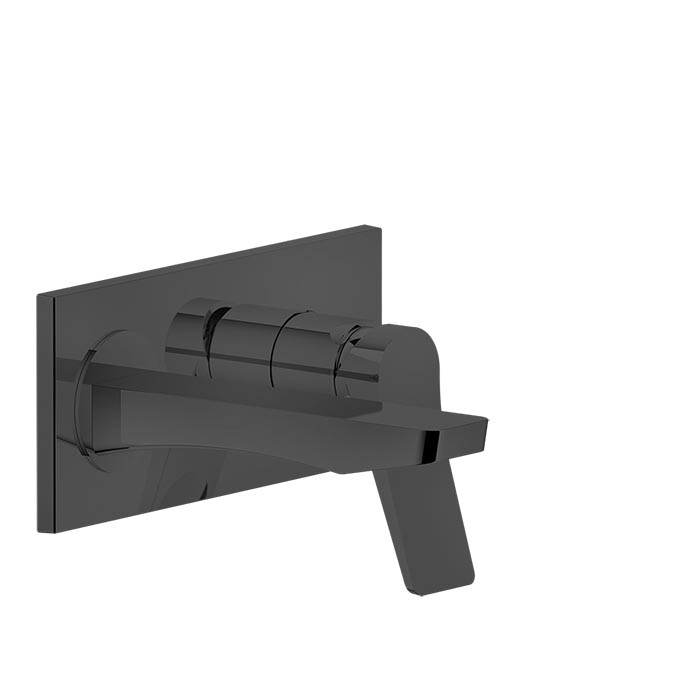 Встраиваемый смеситель для раковины с изливом 175мм, Gessi Rilievo, nero xl арт. 59092#299