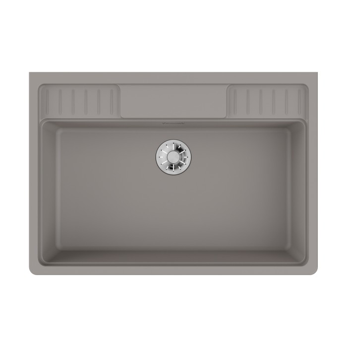 Кухонная мойка Omoikiri Kinokawa 90-GR Artceramic, цвет leningrad grey арт. 4993854
