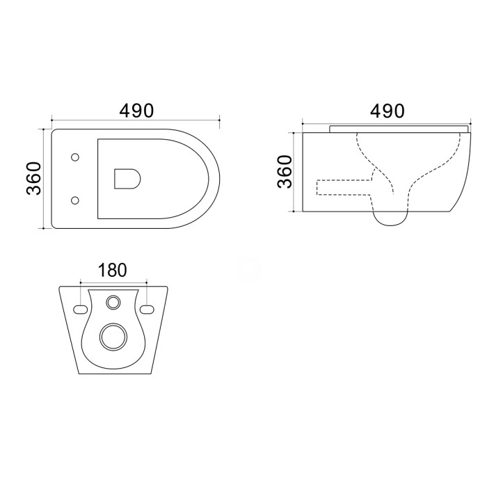 Готовый комплект инсталляция с панелью смыва + унитаз Geno с сиденьем микролифт+клавиша Azario - AZ-8010-1000+AZ-8200-0045+AZ-2196D
