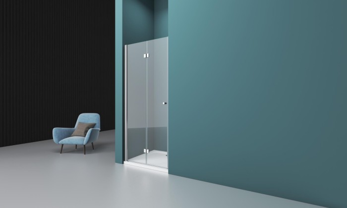 Душевая дверь в нишу 100x195 BelBagno, глянцевый хром, Albano арт. ALBANO-BS-12-100-C-Cr