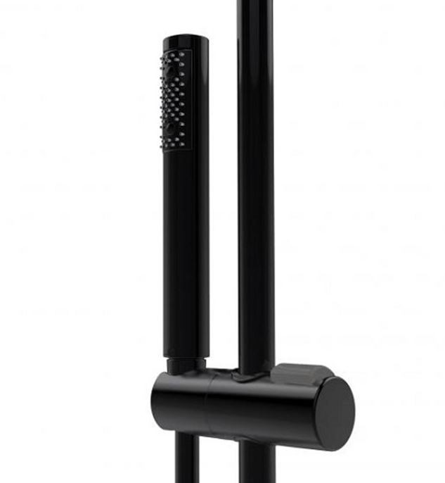 Душевая стойка Bossini Cosmoс термостатом  цвет: черный матовый арт. L10103.073