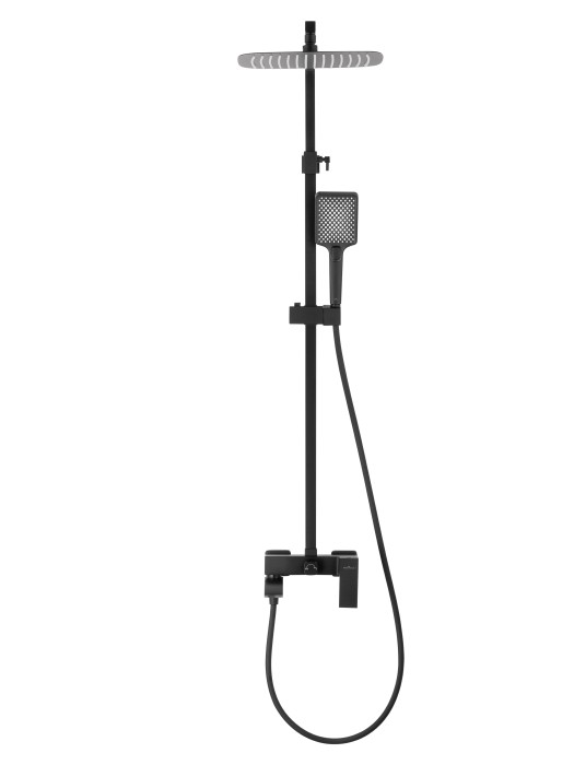 Душевая система, Wonzon & Woghand Fit, WW-88739009-MB цвет: черный