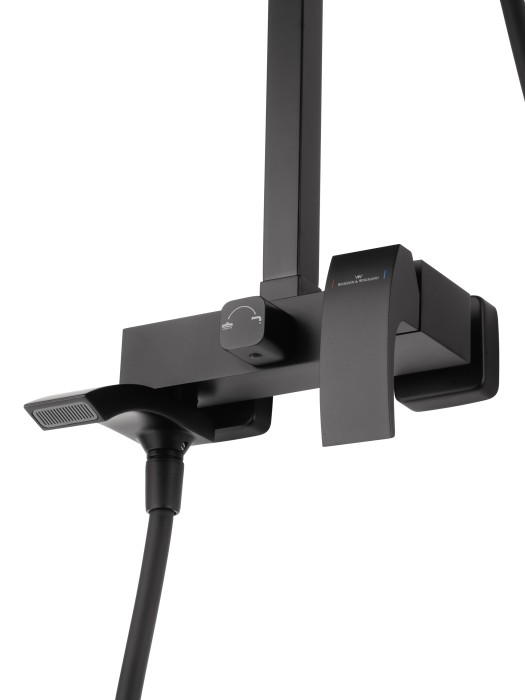 Душевая система, Wonzon & Woghand Fit, WW-88739009-MB цвет: черный