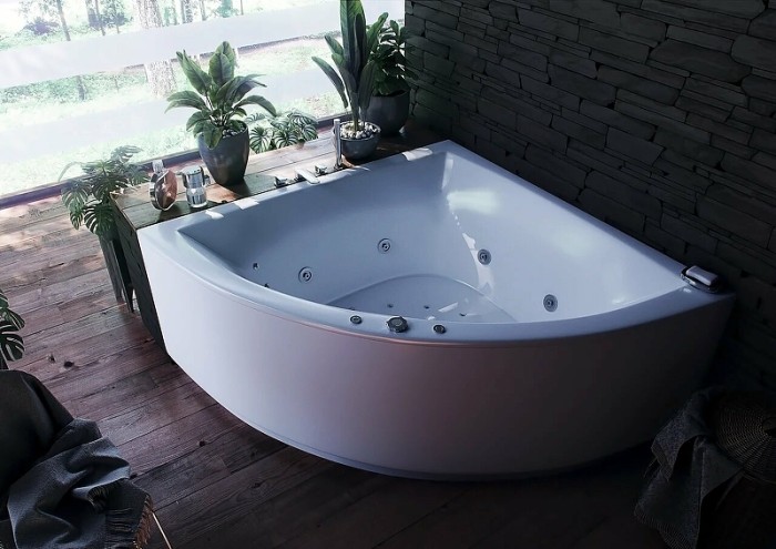 Ванна с фронтальным экраном (вклеенный каркас) Aquatek Юпитер арт. UPT150-0000026