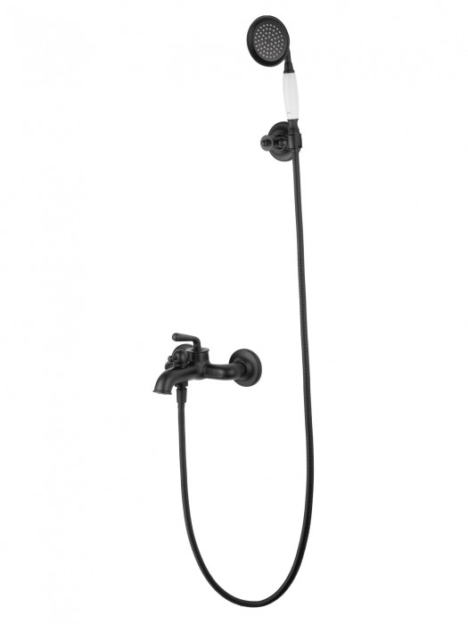 Смеситель для ванны с душем, Wonzon &amp; Woghand Steam, WW-88639008-MB цвет: черный