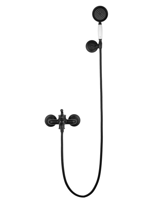 Смеситель для ванны с душем, Wonzon & Woghand Steam, WW-88639008-MB цвет: черный
