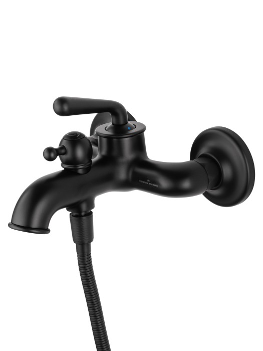 Смеситель для ванны с душем, Wonzon & Woghand Steam, WW-88639008-MB цвет: черный