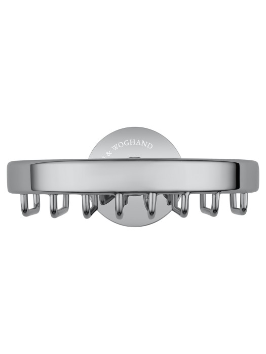 Мыльница с держателем, Wonzon & Woghand Easy, WW-8124 цвет: хром