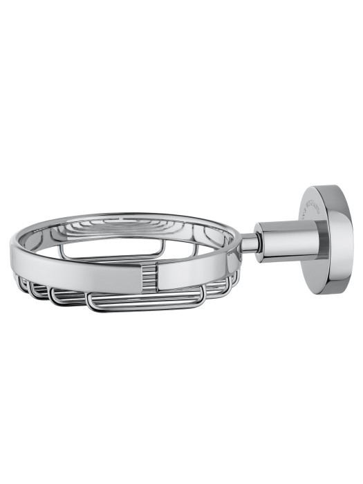 Мыльница с держателем, Wonzon & Woghand Easy, WW-8124 цвет: хром