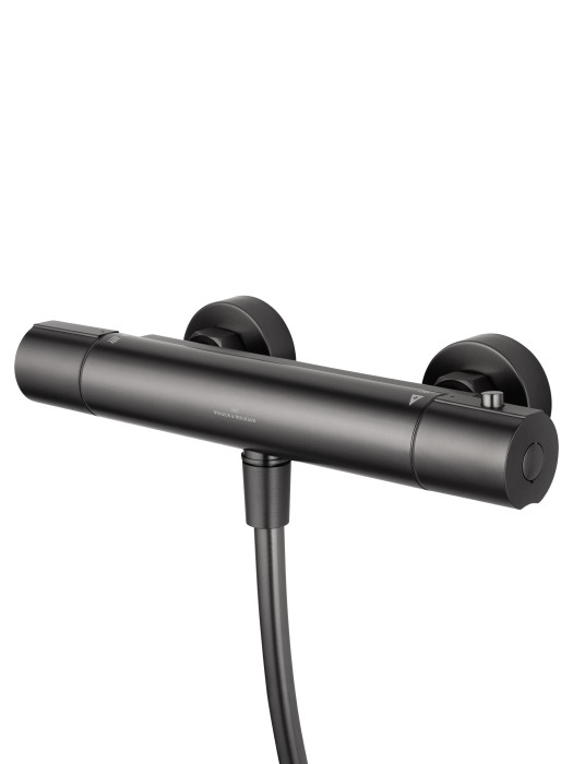 Смеситель для душа с термостатом, Wonzon & Woghand Inn, WW-B2029-A-BGG цвет: графит