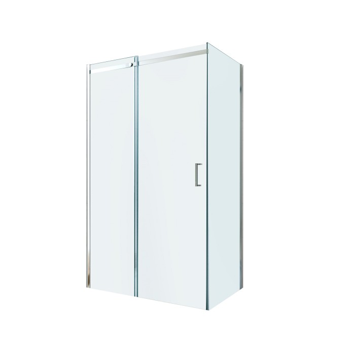 Душевой уголок 1200x800мм BERGES Melita, хром арт. 061017