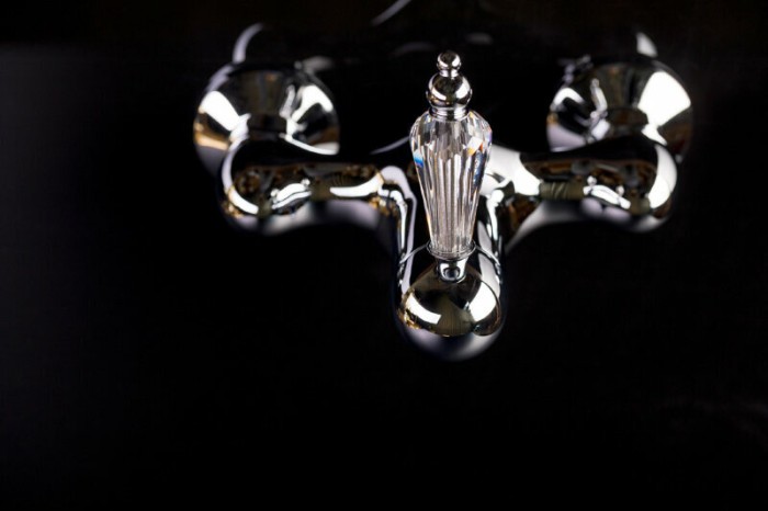 Смеситель для ванны, хром, Brillante Ripresa Boheme 348