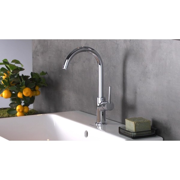 Смеситель для раковины с поворотным изливом, Hansgrohe Talis, хром арт. 32082000