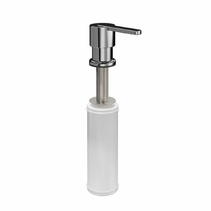 Дозатор для мыла встраиваемый, Logica Kerama Marazzi, хром - LO.dis.02\CR