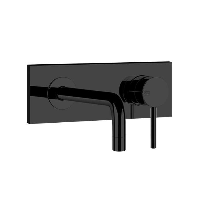 Смеситель для раковины, встраиваемый, излив: 21.2см., Gessi Emporio Via tortona, black xl арт. 44827#299