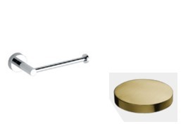 Держатель для туалетной бумаги, Giulini Moderna, золото матовое арт. RG0812/1OSP