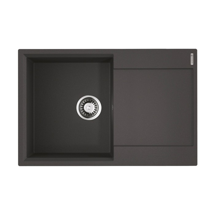 Кухонная мойка Omoikiri Daisen 78-BL Artgranit, цвет черный арт. 4993327