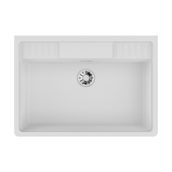 Кухонная мойка Omoikiri Kinokawa 90-WH Artceramic, цвет белый арт. 4993853
