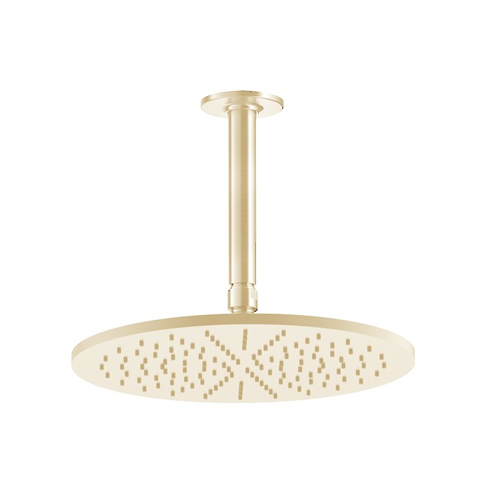 Верхний душ, 1/2", d30см, потолочный, Gessi Inciso, золото арт. 58250#246