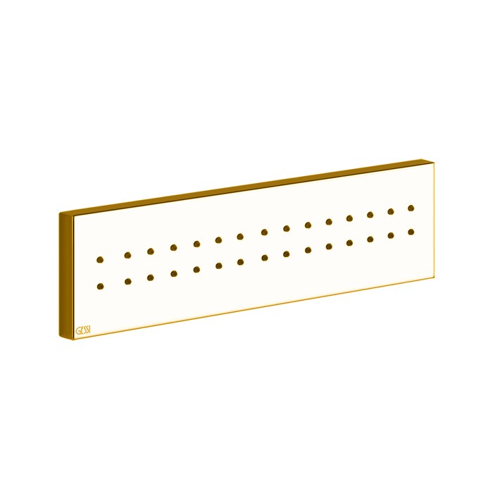 Боковая форсунка прямоугольная, Gessi Rettangolo, золото арт. 32975#080