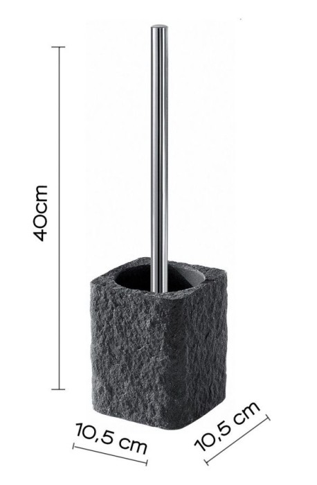 Напольный ерш Aries Gedy, AR33(85) цвет: хром