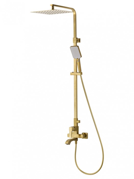 Душевая система, Wonzon &amp; Woghand Flex, WW-88047072-BG цвет: золото