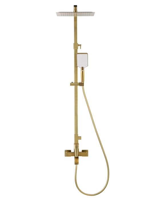Душевая система, Wonzon & Woghand Flex, WW-88047072-BG цвет: золото