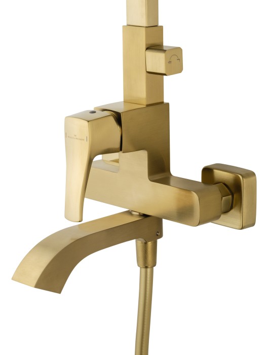 Душевая система, Wonzon & Woghand Flex, WW-88047072-BG цвет: золото