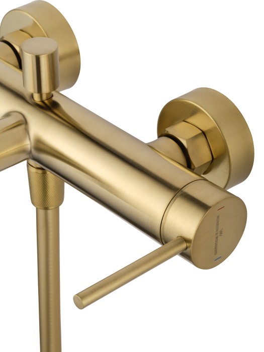 Смеситель для ванны с душем, Wonzon & Woghand Stick, WW-88639017-BG цвет: золото