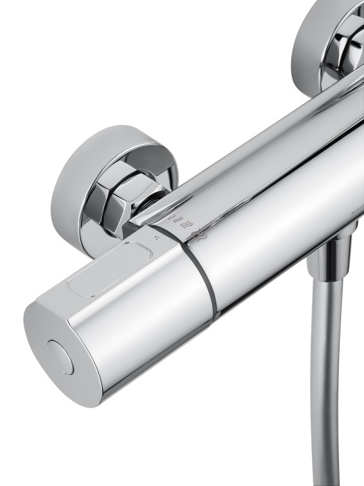 Смеситель для душа с термостатом, Wonzon & Woghand Inn, WW-B2029-A-CR цвет: хром