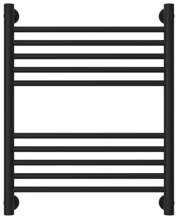 Сунержа Водяной полотенцесушитель 600x500, Богема+ прямая, 31-0220-6050 цвет: матовый чёрный