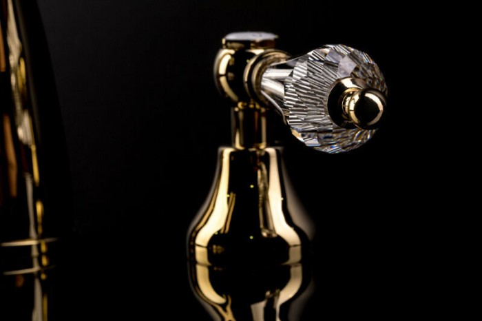 Смеситель для ванны, золото, Imperiale Ripresa Boheme 328