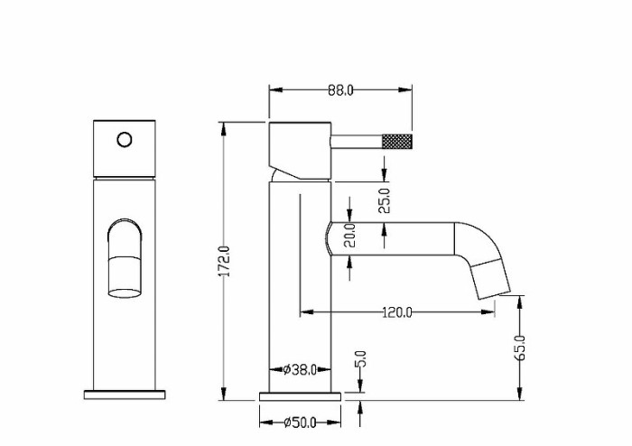 Смеситель для раковины, белый, Uno Boheme 461-WCR