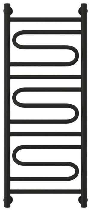 Сунержа Водяной полотенцесушитель 1000x400, Элегия+, 31-0205-1040 цвет: матовый чёрный