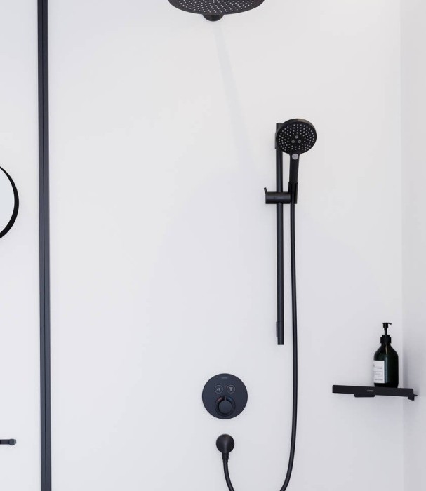 Ручной душ Raindance Select S Hansgrohe, черный арт. 26530670